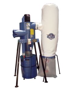 Two-Stage Cyclone Filter Bag Dust Collector with Remote Control - 7160