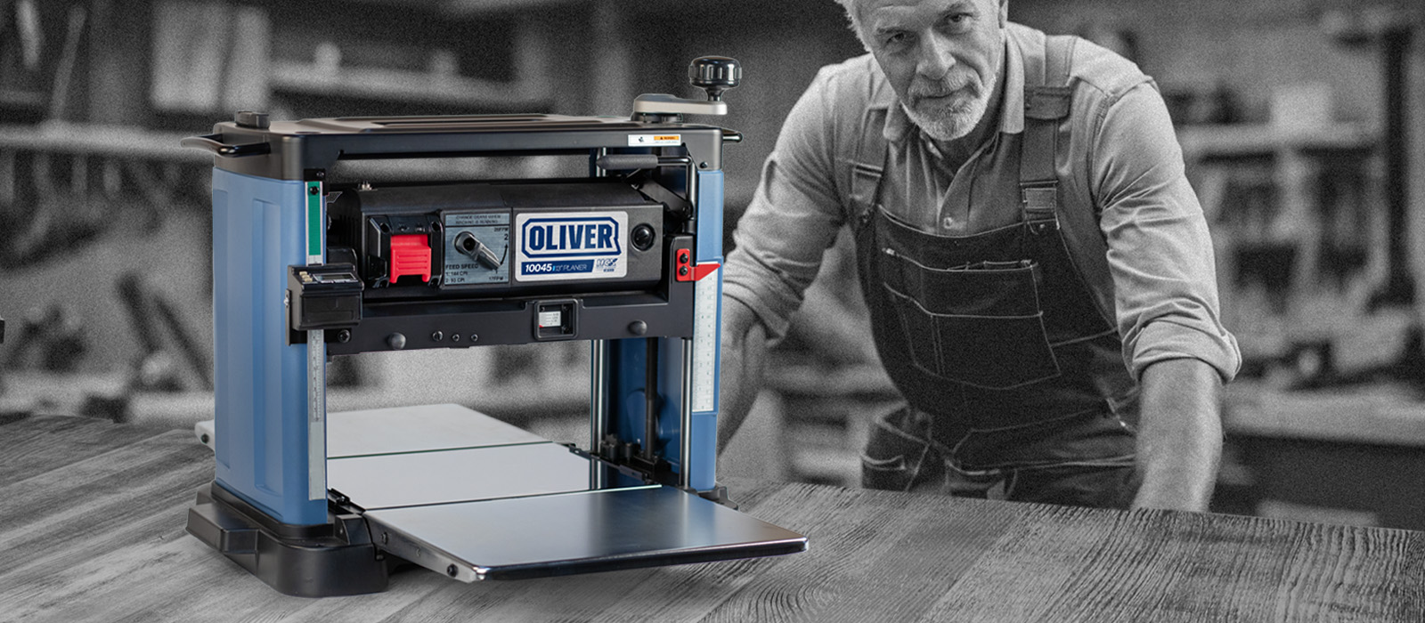 Oliver 10045 Benchtop Planer